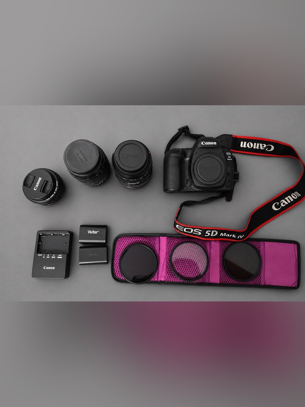 Canon 5D Mark IV Body &  Canon EF 50mm lens , Canon EF 24-105mm f/4L IS USM lens